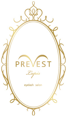 eyelash salon PREVEST Lapisのロゴ